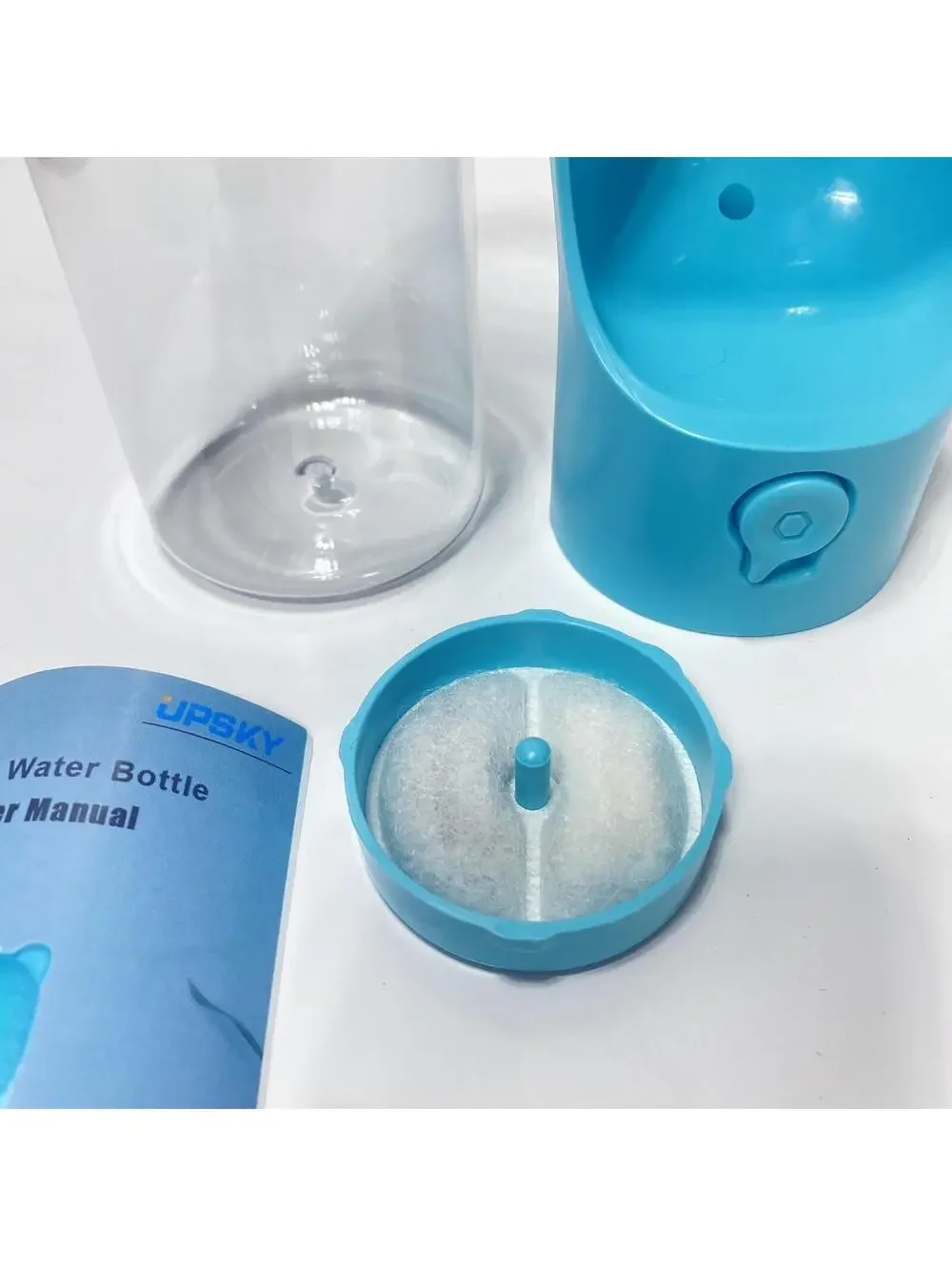 Portable Dog Water Bottle for Travel, Walks & Hikes – Leakproof Water Dispenser
